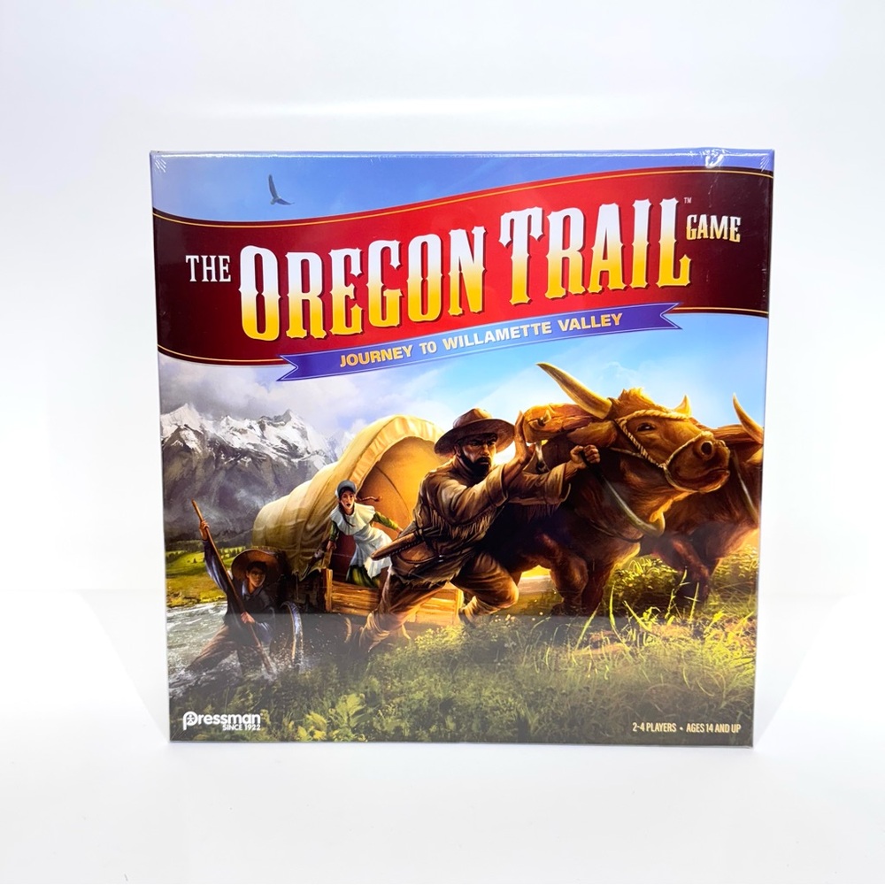 Pressman The Oregon Trail Board Game New Sealed Nwt Nib Christmas Birthday Gift